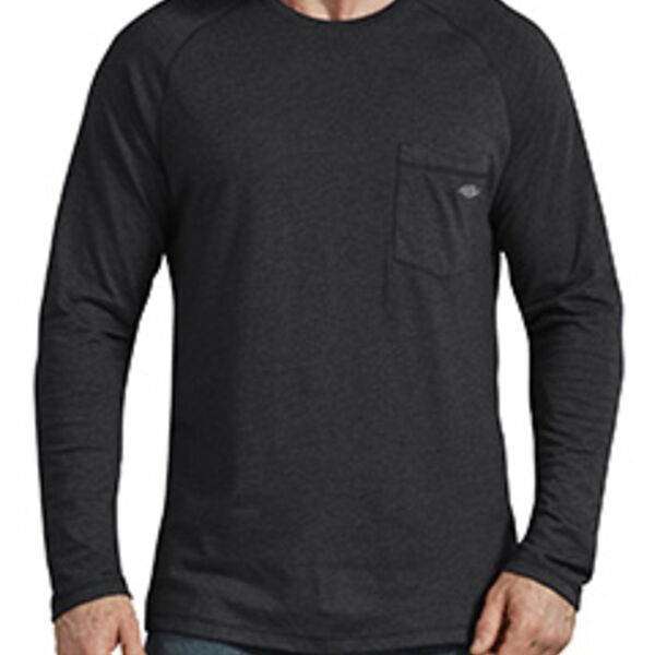 Men's Tall Temp-iQ Performance Cooling Long Sleeve Pocket T-Shirt Thumbnail