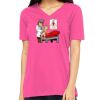 Missy's Relaxed Jersey Short-Sleeve V-Neck T-Shirt Thumbnail