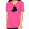 Missy's Relaxed Jersey Short-Sleeve V-Neck T-Shirt Thumbnail