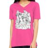Missy's Relaxed Jersey Short-Sleeve V-Neck T-Shirt Thumbnail