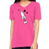Missy's Relaxed Jersey Short-Sleeve V-Neck T-Shirt Thumbnail
