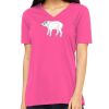 Missy's Relaxed Jersey Short-Sleeve V-Neck T-Shirt Thumbnail