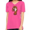 Missy's Relaxed Jersey Short-Sleeve V-Neck T-Shirt Thumbnail