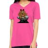 Missy's Relaxed Jersey Short-Sleeve V-Neck T-Shirt Thumbnail