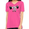Missy's Relaxed Jersey Short-Sleeve V-Neck T-Shirt Thumbnail