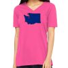 Missy's Relaxed Jersey Short-Sleeve V-Neck T-Shirt Thumbnail