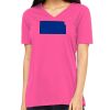 Missy's Relaxed Jersey Short-Sleeve V-Neck T-Shirt Thumbnail
