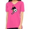Missy's Relaxed Jersey Short-Sleeve V-Neck T-Shirt Thumbnail