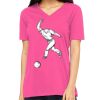 Missy's Relaxed Jersey Short-Sleeve V-Neck T-Shirt Thumbnail