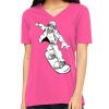 Missy's Relaxed Jersey Short-Sleeve V-Neck T-Shirt Thumbnail