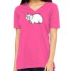 Missy's Relaxed Jersey Short-Sleeve V-Neck T-Shirt Thumbnail