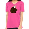 Missy's Relaxed Jersey Short-Sleeve V-Neck T-Shirt Thumbnail