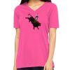Missy's Relaxed Jersey Short-Sleeve V-Neck T-Shirt Thumbnail