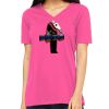 Missy's Relaxed Jersey Short-Sleeve V-Neck T-Shirt Thumbnail