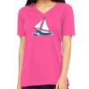 Missy's Relaxed Jersey Short-Sleeve V-Neck T-Shirt Thumbnail