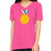 Missy's Relaxed Jersey Short-Sleeve V-Neck T-Shirt Thumbnail