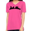 Missy's Relaxed Jersey Short-Sleeve V-Neck T-Shirt Thumbnail