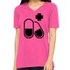 Missy's Relaxed Jersey Short-Sleeve V-Neck T-Shirt Thumbnail