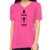 Missy's Relaxed Jersey Short-Sleeve V-Neck T-Shirt Thumbnail