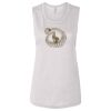 Ladies' Bella Flowy Scoop Muscle Tank Thumbnail