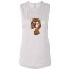 Ladies' Bella Flowy Scoop Muscle Tank Thumbnail