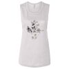 Ladies' Bella Flowy Scoop Muscle Tank Thumbnail