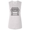 Ladies' Bella Flowy Scoop Muscle Tank Thumbnail