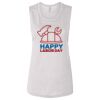 Ladies' Bella Flowy Scoop Muscle Tank Ladies' Bella Flowy Scoop Muscle Tank Thumbnail
