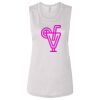 Ladies' Bella Flowy Scoop Muscle Tank Ladies' Bella Flowy Scoop Muscle Tank Thumbnail