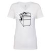 Next Level The Ideal V T-Shirt Thumbnail