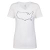 Next Level The Ideal V T-Shirt Thumbnail