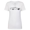Next Level The Ideal V T-Shirt Thumbnail