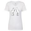 Next Level The Ideal V T-Shirt Thumbnail