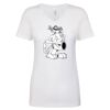 Next Level The Ideal V T-Shirt Thumbnail