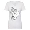 Next Level The Ideal V T-Shirt Thumbnail