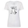 Next Level The Ideal V T-Shirt Thumbnail