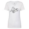 Next Level The Ideal V T-Shirt Thumbnail