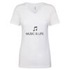 Next Level The Ideal V T-Shirt Thumbnail