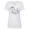 Next Level The Ideal V T-Shirt Thumbnail