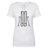 Next Level The Ideal V T-Shirt Thumbnail